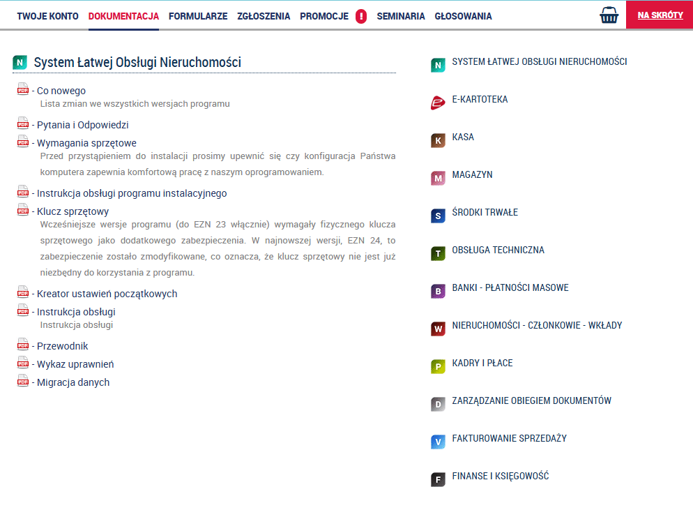 instrukcja program mieszczanin strefa klienta