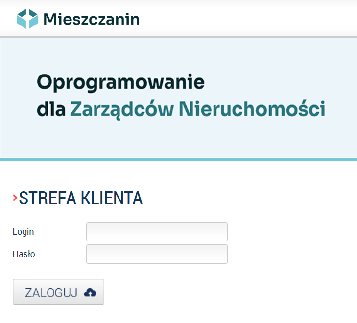 logowanie strefa klienta Mieszczanin